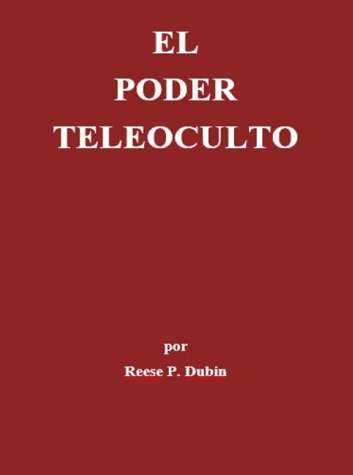 Portada del libro El Poder Teleoculto de Reese P. Dubin. Parker Publishing Company, Nueva York 1970
